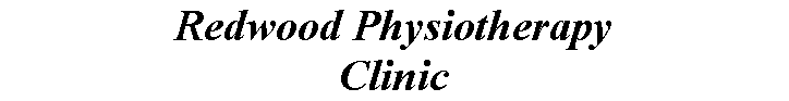 Redwood Physiotherapy